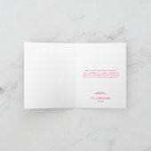 Merry Garland Christmas Feiertagskarte (Innenseite)