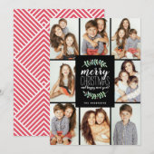 Merry Garland Holiday 8-Foto Collage Weihnachten (Vorne/Hinten)