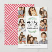 Merry Garland Holiday 8-Foto Collage Weihnachten (Vorne/Hinten)