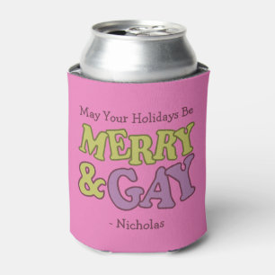 Merry & Gay individuelle Name kann kühler werden Dosenkühler