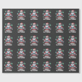 Merry Glitchmas Coding Programmer Weihnachten Geschenkpapier (Flach)