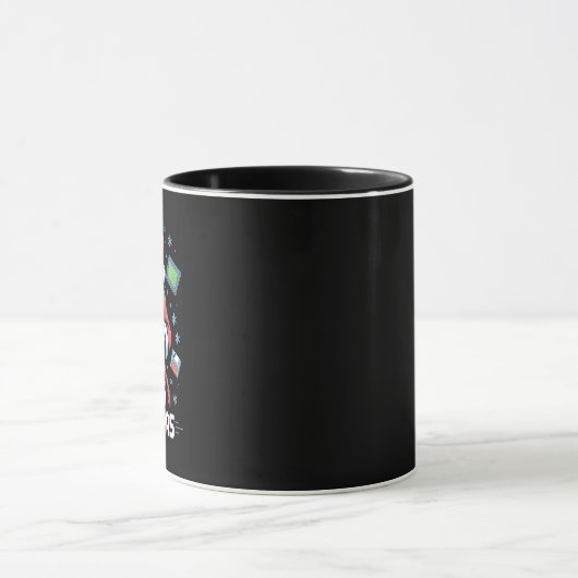 Merry Glitchmas Coding Programmer Weihnachten Tasse (Zentrum)