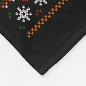 Merry Glizzmas -christmas Glizy Matching Family Ug Fleecedecke (Ecke)