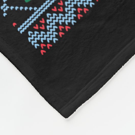 Merry Glizzmas Funny Ugly Christmas Sweater Glizzy Fleecedecke (Ecke)