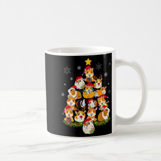 Merry Gmas 2024 Funny Christmas Tree Xmas Light Gu Kaffeetasse (Rechts)