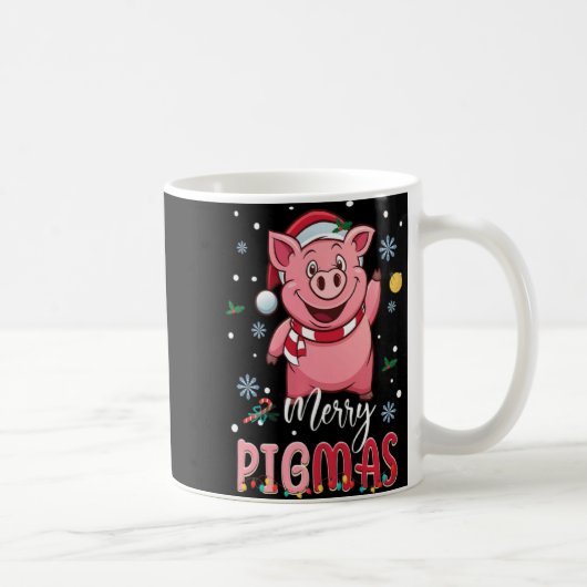 Merry Gmas Santa G Christmas Lights Xmas Farm T Sh Kaffeetasse (Rechts)