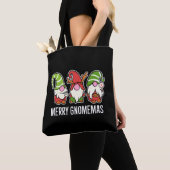 Merry Gnomemas Weihnachtsdekorator Geschenk Tasche (Von Nahem)