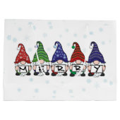 Merry Gnomes Große Geschenktüte (Rückseite)