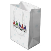 Merry Gnomes Mittlere Geschenktüte (Rückseite Schrägansicht)