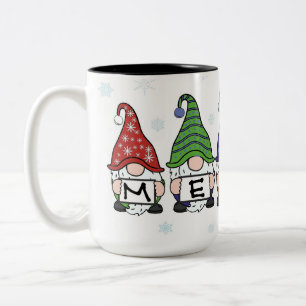 Merry Gnomes Zweifarbige Tasse