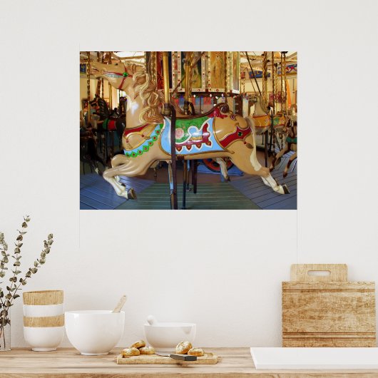 Merry Go Round 2 Print Poster (Küche)