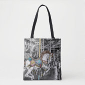 Merry Go Round Carousel Fotografie Tasche (Vorderseite)