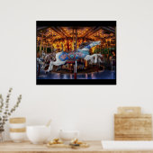 Merry-Go-Round-Carousel Poster (Küche)