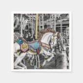 Merry Go Round Carousel Serviette (Vorderseite)
