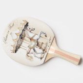 Merry Go Round Circus Karneval Schönes Niedlich Tischtennis Schläger (Seitenansicht)