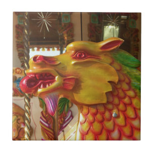 Merry-go-Round-Dragon Fliese