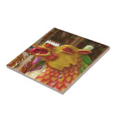 Merry-go-Round-Dragon Fliese (Seite)