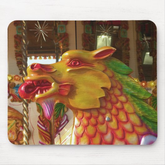 Merry-go-Round-Dragon Mousepad (Vorne)