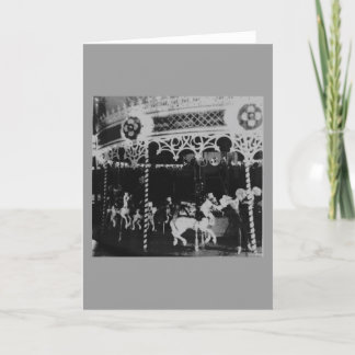 Merry Go Round Feiertagskarte