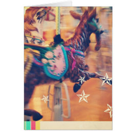 Merry Go Round Goat, Jeden Anlaß Blank Gruß