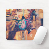 Merry Go Round Goat Mousepad (Mit Mouse)
