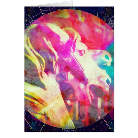 Merry Go Round Horse Digitale Kunst (Vorne)
