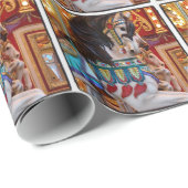 Merry-go-Round-Horse Geschenkpapier (Rolleneckpunkt)