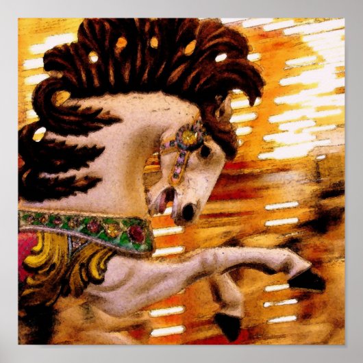 Merry Go Round Horse Poster (Vorne)