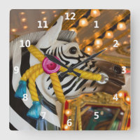 Merry-Go-Round Karussell Ride Zebra Pferd