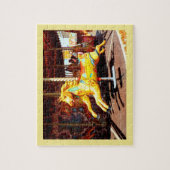 Merry-go-Round-Pferd Puzzle (Vertikal)