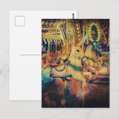 Merry Go Round Rabbit Postkarte (Vorne/Hinten)