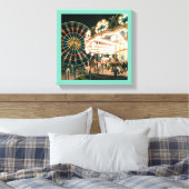 Merry-go-round-Unterhaltung Serie 43 Leinwanddruck (Insitu (Schlafzimmer))