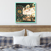 Merry-go-round-Unterhaltung Serie 43 Leinwanddruck (Insitu (Schlafzimmer))