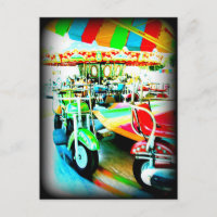 Merry Go Runde Motorräder beim Karneval