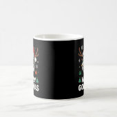 Merry Goalmas - Funny Soccer Christmas Kaffeetasse (Mittel)