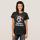 Merry Goalmas Italy - Funny Soccer Christmas T-Shirt (Vorne ganz)