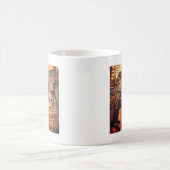 Merry Goat Es ist nie zu spät Kaffeetasse (Mittel)