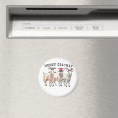 Merry Goatmas Tierziege Lover Frohe Weihnachten Magnet (In Situ (Geschirrspüler))