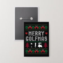 Merry Golfmas Golf Golfing Golfer Ugly Weihnachten