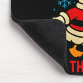 Merry Goose On The Loose Silly Christmas Holiday F Mousepad (Ecke)