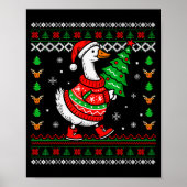 Merry Goosemas Christmas Funny Family Ugly Xmas Me Poster (Vorne)