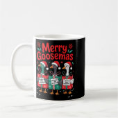 Merry Goosemas Christmas Xmas Holiday Present Wome Kaffeetasse (Links)