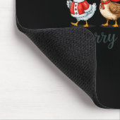Merry Goosmas Funny Goose Weihnachtsfeier Mousepad (Ecke)