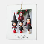 "Merry Gothmas" Keramikornament (Links)