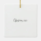 "Merry Gothmas" Keramikornament (Rückseite)