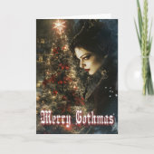 Merry Gothmas Weihnachtskarte (Vorderseite)