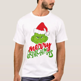Merry Green Christmas Creature Design T-Shirt