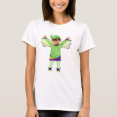 Merry Green Elf T - Shirt (Vorderseite)