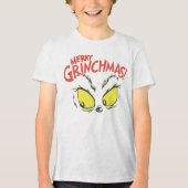 💚 merry grinchmas | Funny Christmas Tee | (Vorderseite)