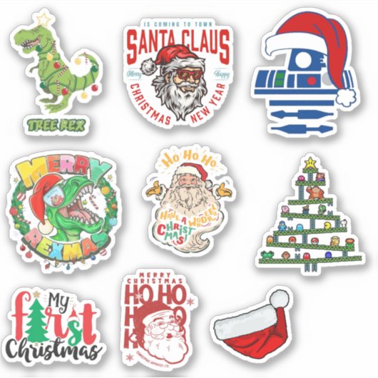 💚 Merry Grinchmas | Funny Christmas Tee | Holiday Aufkleber (Vorderseite)